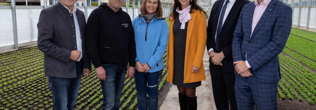 Betriebsbesuch bei Fraidlgut Gemüseproduktionsbetrieb Wals